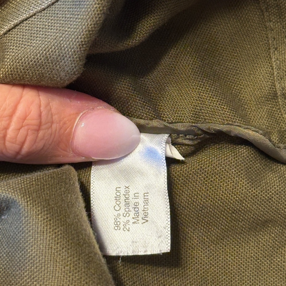 Lane Bryant Women's Olive Green Jacket Size 24 B9 - Picture 8 of 8